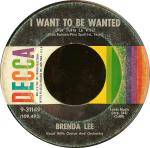 Brenda Lee : I Want to Be Wanted (Per Tutta la Vita)